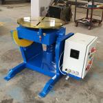 Manual Tilt Adjustable Speed 300kg Rotating Welding Positioner Foot Pedal Control