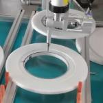 220V 3 Axis Dispensing Robot 600*600MM Glue Dispensing Systems 500mm/sec for sale