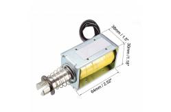 China Open Frame Linear Motion Push Pull Solenoid Electromagnet DC12V 24V supplier