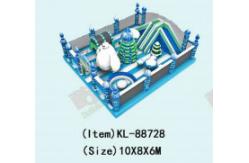 China Ice - themed Inflatable Playground with Baymax supplier