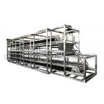 Electric Conveyor Belt Dryer Multilayer For Hemp Oil Extraction With Low Loss for sale