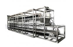 China Widely Use Vacuum Conveyor Mesh Dryer Machine For Hemp , High Efficiency supplier