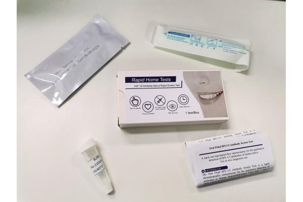 Hiv 1/2 Oral Swab Test Kit Easy To Use Fsc Approval