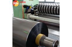 China Black Glue Aluminum Polyester Laminating Duct PET+HDPE+VMPET Film supplier