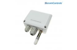 China PC And ABS Temperature And Humidity Transmitter For HVAC System supplier