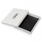 Custom Printed Lid And Bottom Type Gift Box For Necklace Ring Jewelry Packaging for sale