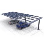 Residential Customized Solar Carport Structures Panel Support Mounting for sale