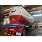 CIMC Powder Tanker Truck Maximum Load Capacity 50m³ 3 Axle Cement Trailer for sale