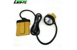 China 25000lux Miners LED Cap Lamp Safety With Warning High Beam IP68 Impact Resistant supplier