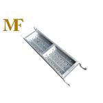 BS1139 Galvanized Steel Catwalks Platform With Hooks Scaffold Metal Plank for sale