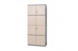 China Wooden Office Bookcase Glass Door Document File Book Cabinet supplier