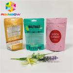 Food Grade Plastic Pouches Packaging Laminated Stand Up Zipper Pouch Customized Logo for sale