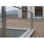 Patio Protection Net 1.2mm Stainless Steel Wire Rope Mesh Sus 304 Anti corrosion for sale