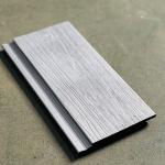 Moonlight Silver Metallic WPC Panels — Architectural Brilliance with Composite Resilience for sale