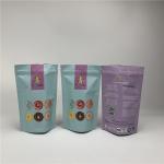 Cookie Plastic Packaging Aluminum Foil Digital Printed Stand Up Pouches Resealable Zip Lock Bags for sale