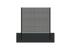 China Welded 358 Mesh Fencing Panels Anti Climb High Security supplier