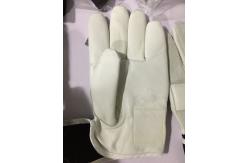 China Hysafety A1 2019 Anti Vibration Work Gloves Reversed Cowgrain Leather Back supplier