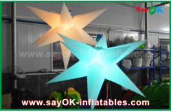 China Durable  Inflatable Lighting Decoration , Inflatable Star With Led Light supplier