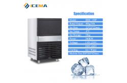 China Efficient Industrial Ice Cube Maker Stainless Steel 40kg/24h Ice Making Capacity supplier