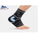 Elastic Knitting Compression Ankle Bandage Support With Silicone for Sport Body Protector for sale
