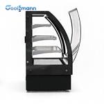 LED Cake Display Cooler Indoor Pastry Glass Refrigerator Showcase Cabinet for sale