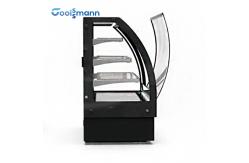 China LED Cake Display Cooler Indoor Pastry Glass Refrigerator Showcase Cabinet supplier