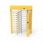 120 Degree Rotating Full Size Turnstile Gate Casing Material Mild Steel/ Stainless Steel 1500×1343×2300mm for sale