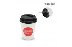 China Compostable PLA Lined 280gsm Bamboo Fiber Paper Drinking Cups supplier