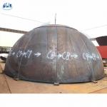 300mm AISI Titanium Carbon Steel Hemispherical Head Pressure Vessel End Cap for sale