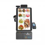 Self Check Out Kiosk With POS Reader QR Code Scanner