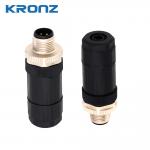 M12 Circular Connector 8 Pin Waterproof IP67 4-8mm IEC 61076-2-101 Industrial Connectors for sale