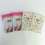 Hot Selling Custom Digital Printing Smell Proof  Aluminum Foil Mylar Resealable Stand Up Pouches With Window for sale