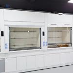 High Performance Exhaust Fume Hood Chamber Alkali Resistant ISO Certified for sale