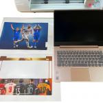 Transparent Laptop Skin Sticker Machine Daqin CE Passed for sale
