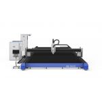 CAD Supported Sheet Metal Laser Cutting Machines with Repeat Positioning Accuracy ±0.02mm and Bochu Control System for sale