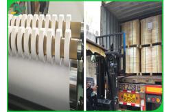 China Small Size Biodegradable Printable FDA Straw Paper With Food Grade Ink supplier