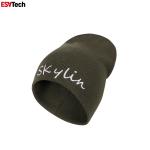 Knitted Reflective Beanie Cap Running Jacquard Embroidery Head Warmer for sale