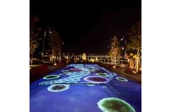 China Waterproof Multiple Themes Interactive Ground Projection Game System supplier