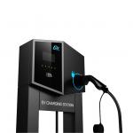 Home Evse Wall Ac Ev Charger Ccs2 Ocpp Gbt 32a Type 1 2 3 Phase 7kw 11kw 22kw for sale