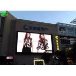 IP65 RGB outdoor full color LED Display , 6500K to 9500K With 3D effect for sale
