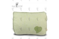 China Presents Cuddly Thick Stuffed Cushion Green Stripe Pillow 29 X 43cm supplier