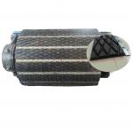Weld On Conveyor Pulley Lagging Replaceable Slide Diamond Rubber Lagging Sheet for sale