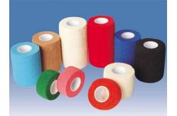 China Latex Free Medical Surgical Bandages Elastic  5-20cm Cotton Non Woven Material supplier