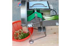 China 100KG/H Desktop Onion Chopper Cucumber Slicer Machine supplier