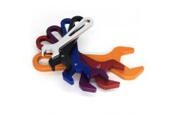 China 20.5cm Forged Steel Wrench Adjustable 3AN To 20AN Fitting Wrench Set supplier
