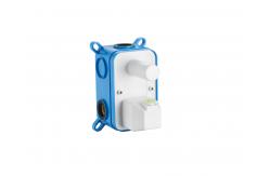 China Rust Resistance Single Lever Wall Mixer Surface Mount Shower Faucet supplier