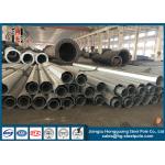 220KV Q355 40-60FT Octagonal Steel Pole Electrical Power Pole Steel Tubular Poles for sale