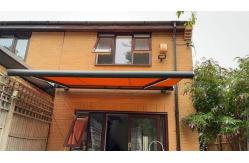 China Electric Retractable Awning With Remote Control / Full Cassette Awning supplier
