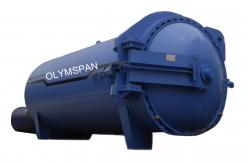 China Fully Glass Laminating Autoclave With PLC Controller supplier