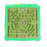 children's Small Magnetic Maze Board Puzzle Ball Football Field game for sale
